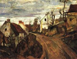 Paul Cezanne Village Road Sweden oil painting art